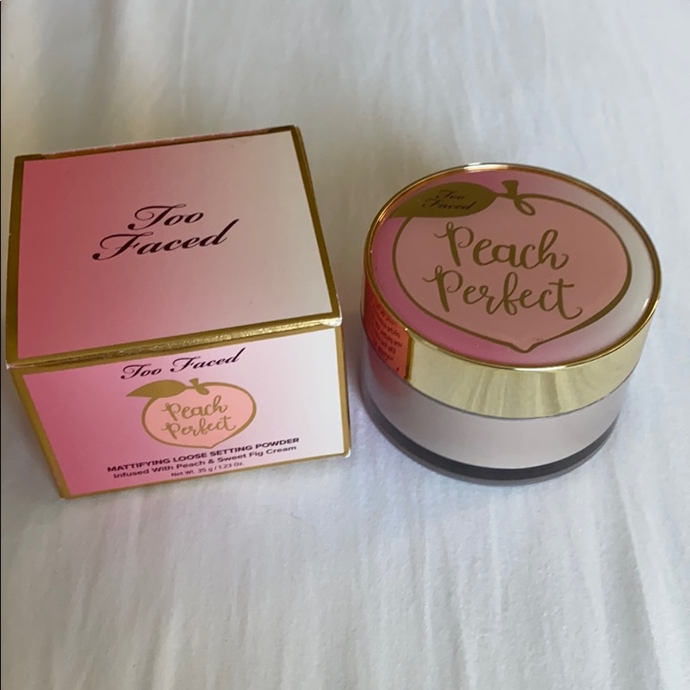 Too Faced Peach Perfect 🍑 Mattifying Loose Powder